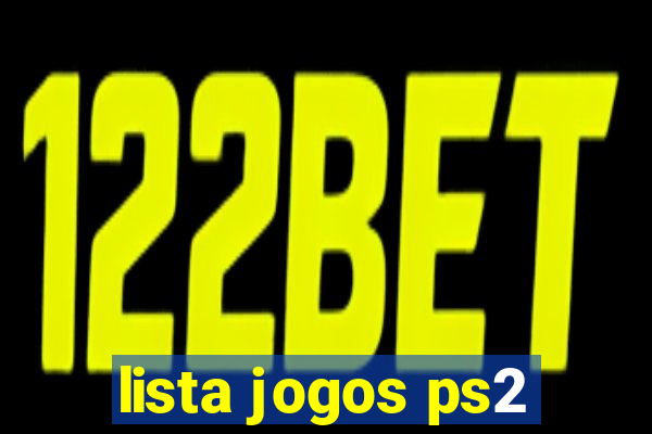 lista jogos ps2